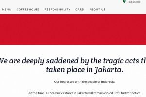 Bukti #KamiTidakTakut, hari ini Starbuck di Jakarta kembali buka