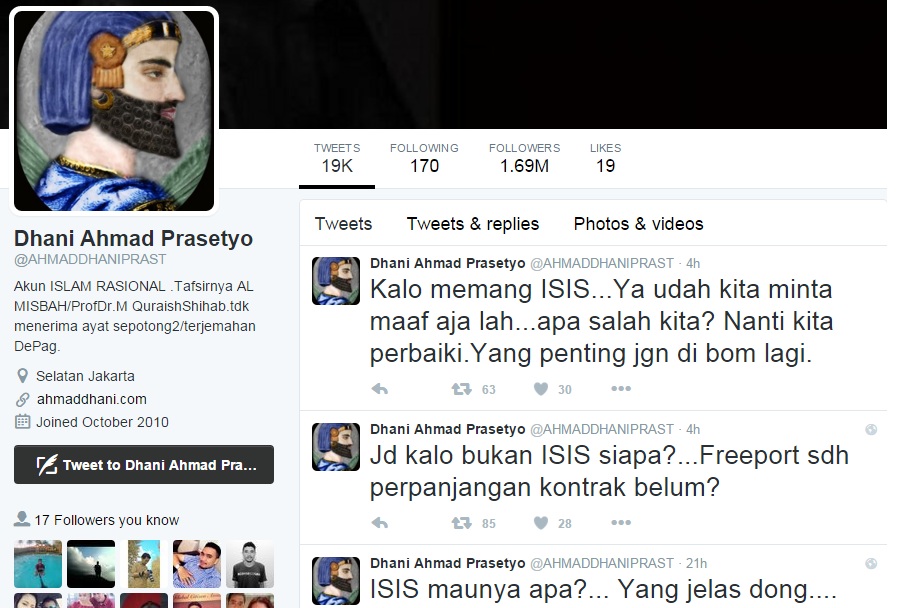 Kicauan Ahmad Dhani soal minta maaf ke ISIS menuai kontroversi