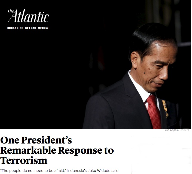 Dunia puji respons Jokowi lebih tepat dibanding Prancis