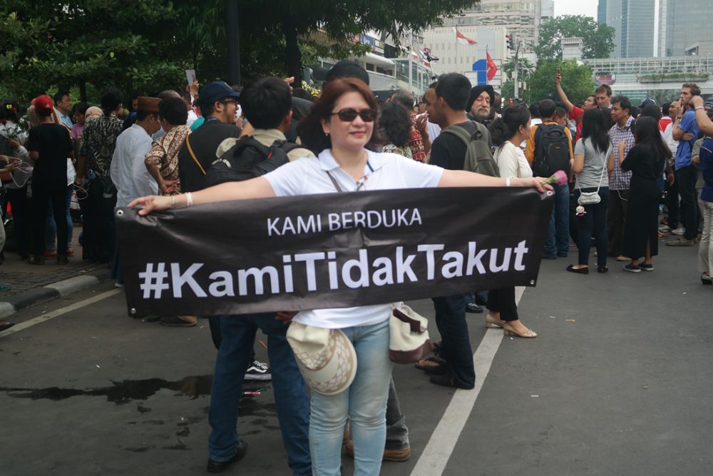 The Jak Mania sampai artis serukan tak takut teroris #kamitidaktakut