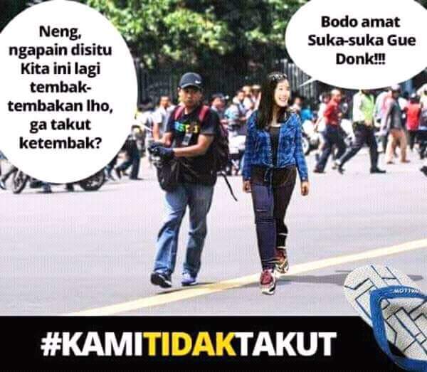 21 Meme kreatif soal aksi teror Sarinah masih bergema di media sosial 21 Meme kreatif soal aksi teror Sarinah masih bergema di media sosial