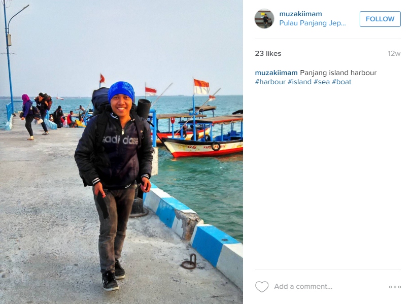 Pertama naik gunung, pria ini kikuk salah kostum kayak mau ke mal