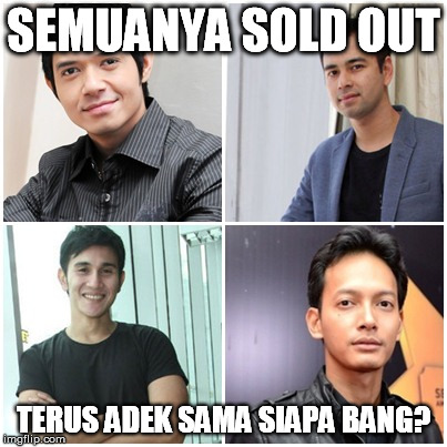 11 Meme lucu Fedi Nuril nikah, barisan patah hati para cewek, duh!