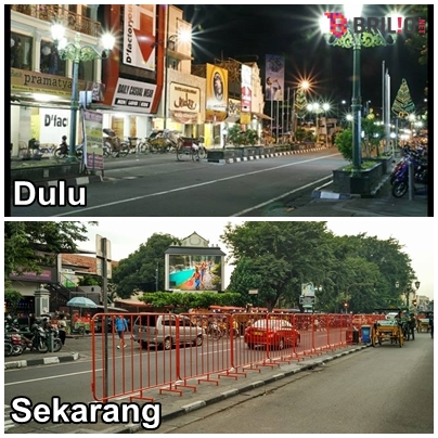 7 Potret perbedaan Malioboro dulu dan sekarang, kamu pilih yang mana?