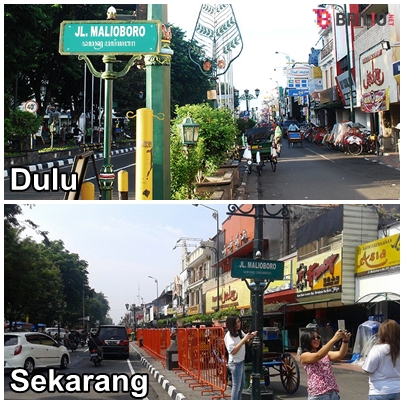 7 Potret perbedaan Malioboro dulu dan sekarang, kamu pilih yang mana?