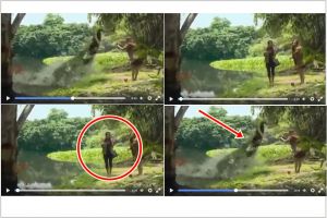 Seorang gadis diterkam buaya saat selfie di pinggir sungai