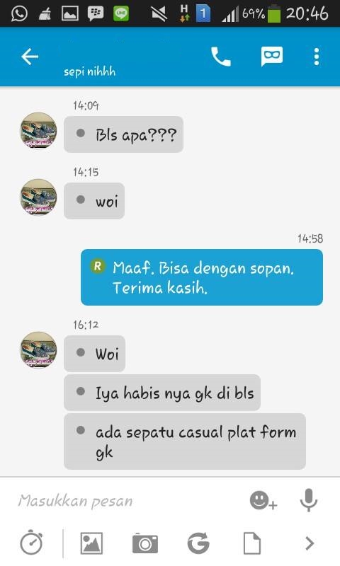 Percakapan tak sopan remaja ke penjual online ini bikin naik darah