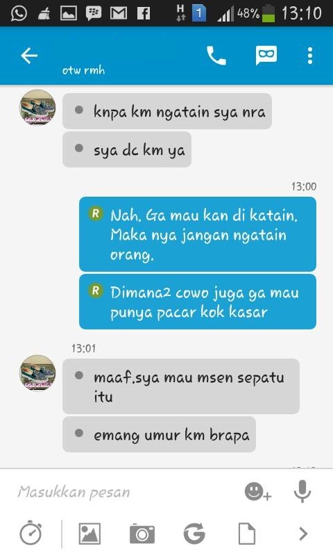 Percakapan tak sopan remaja ke penjual online ini bikin naik darah