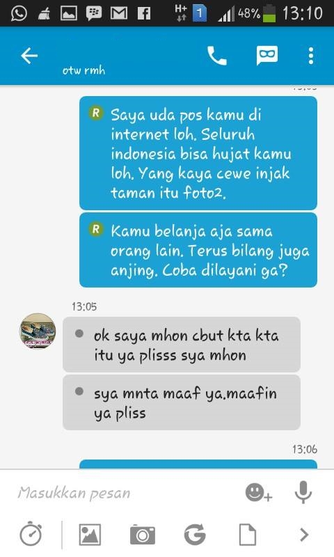 Percakapan tak sopan remaja ke penjual online ini bikin naik darah