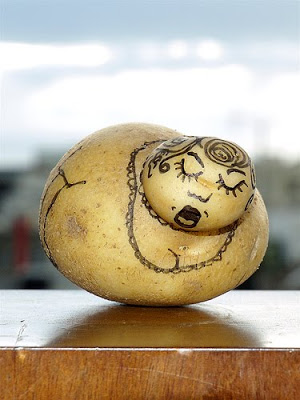 15 Kreasi wajah unik ini ternyata terbuat dari kentang, wow amazing!