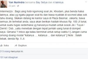 Sayembara ini berhadiah Rp 100 juta & syaratnya mudah, berani coba?