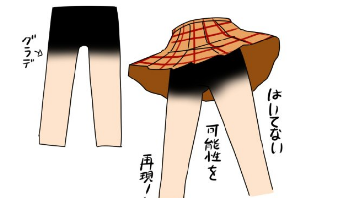 Ini konsep baru rok pendek cosplayer, kameko tak bisa lagi 'nakal'