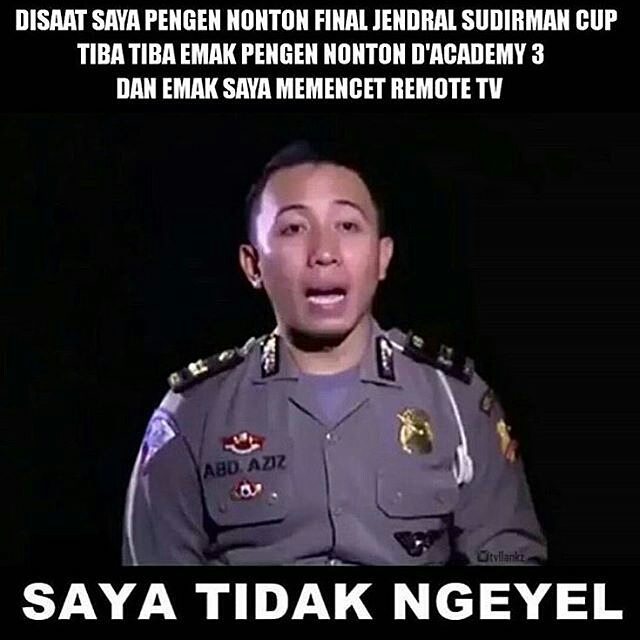 Meme saya tidak ngeyel © 2016 brilio.net