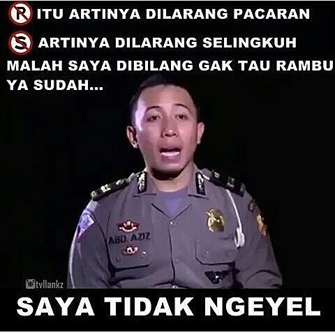 Meme saya tidak ngeyel © 2016 brilio.net