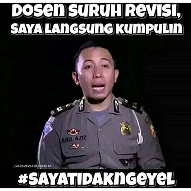 Meme saya tidak ngeyel © 2016 brilio.net
