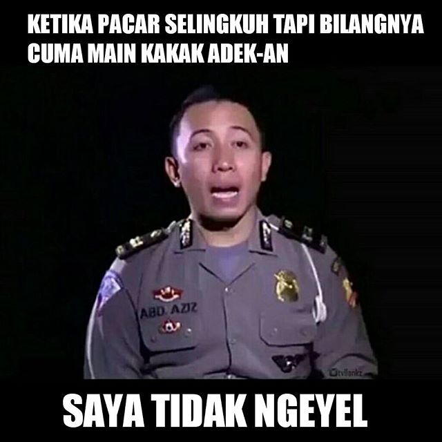 Meme saya tidak ngeyel © 2016 brilio.net