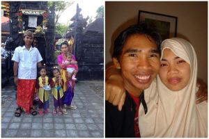 Kisah nyata, meski beda agama suami istri ini hidup harmonis, terharu!