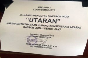 Mengganggu kinerja, lurah ini larang anak buahnya nonton Uttaran
