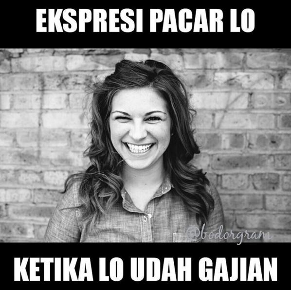 20 Meme gajian ini bikin kamu gemas dan geli sendiri, aneh tapi nyata!