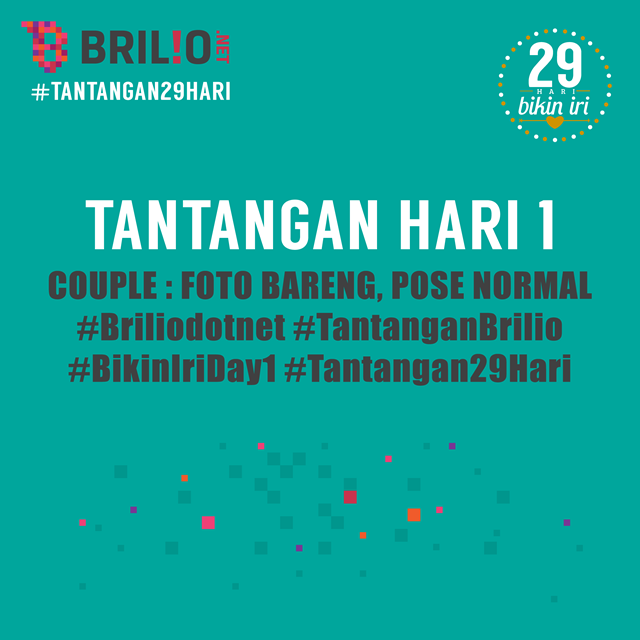 #Tantangan29Hari dimulai, semarakkan Valentine & raih hadiahnya!