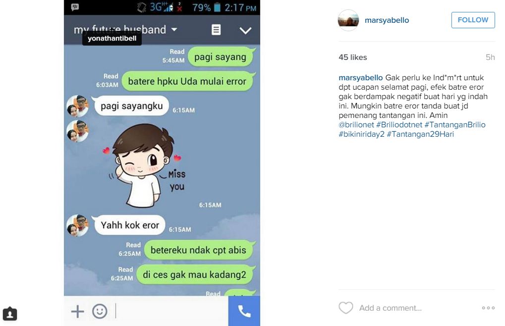 Day 3 #Tantangan29Hari, semarakkan Valentine & raih hadiahnya! Day 3 #Tantangan29Hari, semarakkan Valentine & raih hadiahnya!