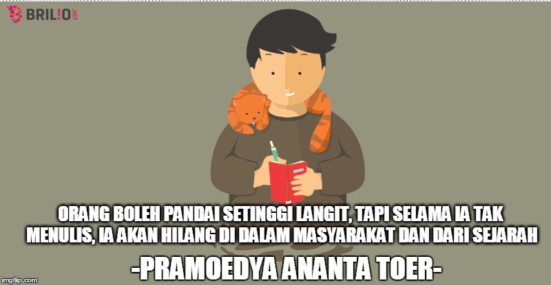 15 Kalimat sakti ini bikin kamu nggak ragu lagi untuk jadi penulis 