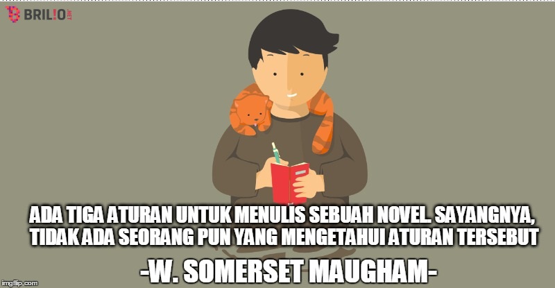 15 Kalimat sakti ini bikin kamu nggak ragu lagi untuk jadi penulis 