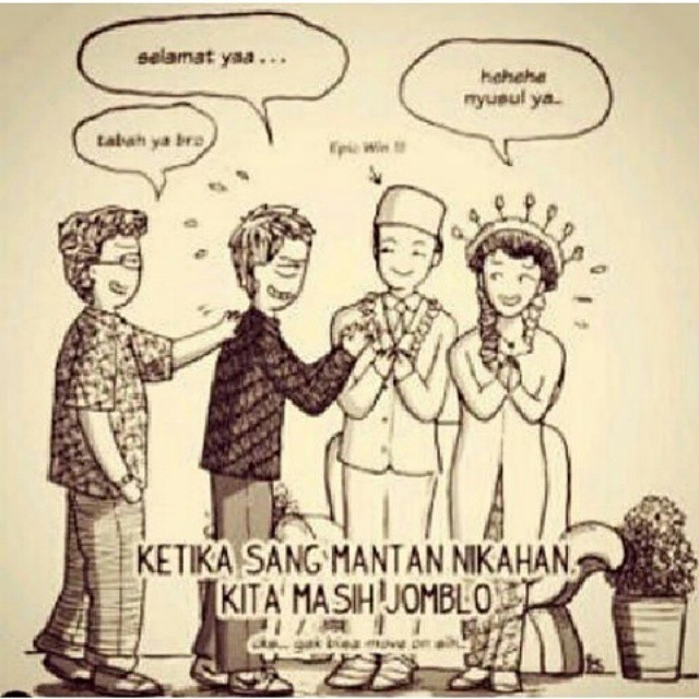 24 Meme kocak mantan menikah ini bikin ketawa ngakak