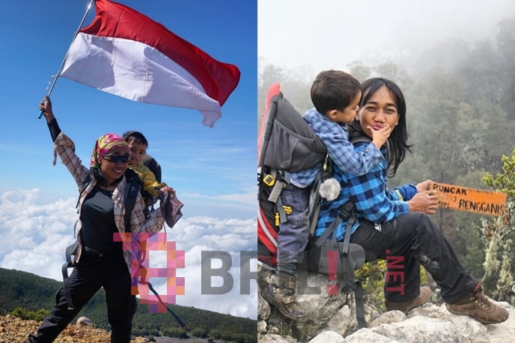Kisah Mom and Max, ibu yang selalu ajak balitanya daki gunung, top!