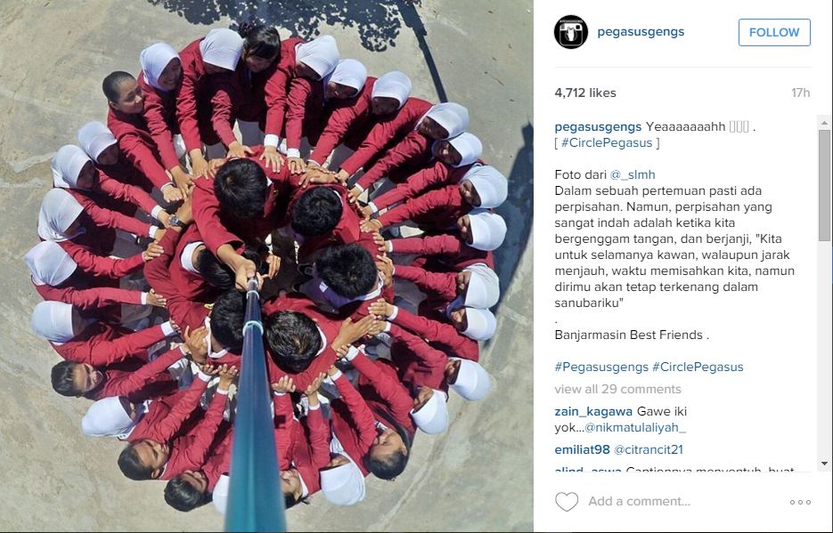 Lupakan pose di zebra cross, tren selfie terbaru ini lebih menantang!