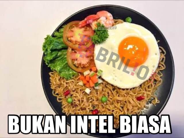 9 Meme Intel ini makjleb, sindir Banyu Biru banget!