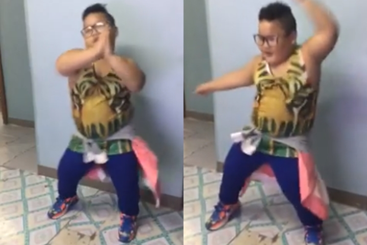 Bocah joget maut diiringi lagu Justin Bieber ini bikin geleng kepala