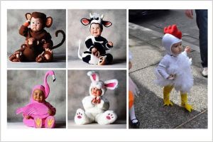 25 Foto imut bayi memakai kostum hewan, bikin pingin punya momongan