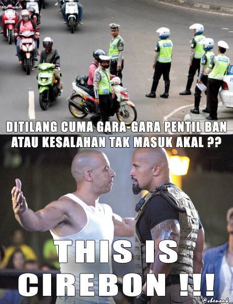 16 Meme sindir Cirebon Kota Tilang ini kocak banget bikin perut mules!