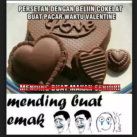 25 Meme Hari Valentine ini kocak, jomblo mending nggak usah lihat deh! 25 Meme Hari Valentine ini kocak, jomblo mending nggak usah lihat deh!