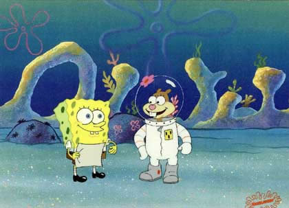 Sebenarnya Sandy dan SpongeBob itu pacaran nggak sih? Hayo tebak!