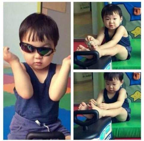 21 Dedek gemes anak selebriti Korea, bikin gregetan pengen nyubit!