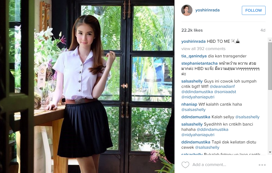 Kenalkan Rinrada Thurapan, pria yang kecantikannya kalahkan wanita!