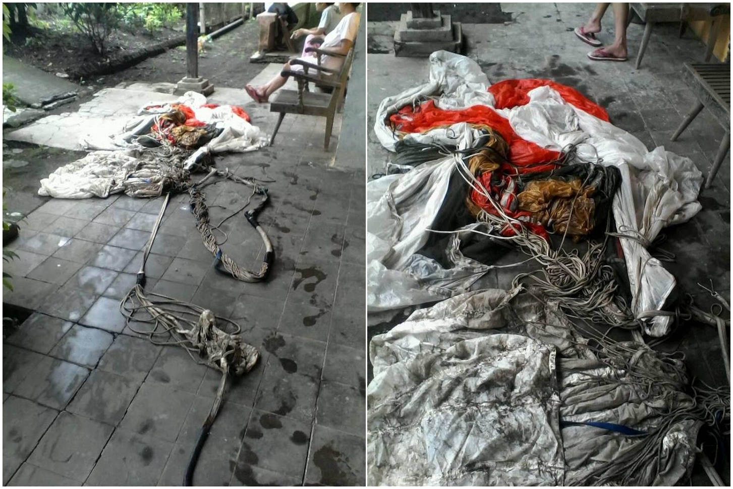 Ini foto-foto pesawat jatuh di Malang