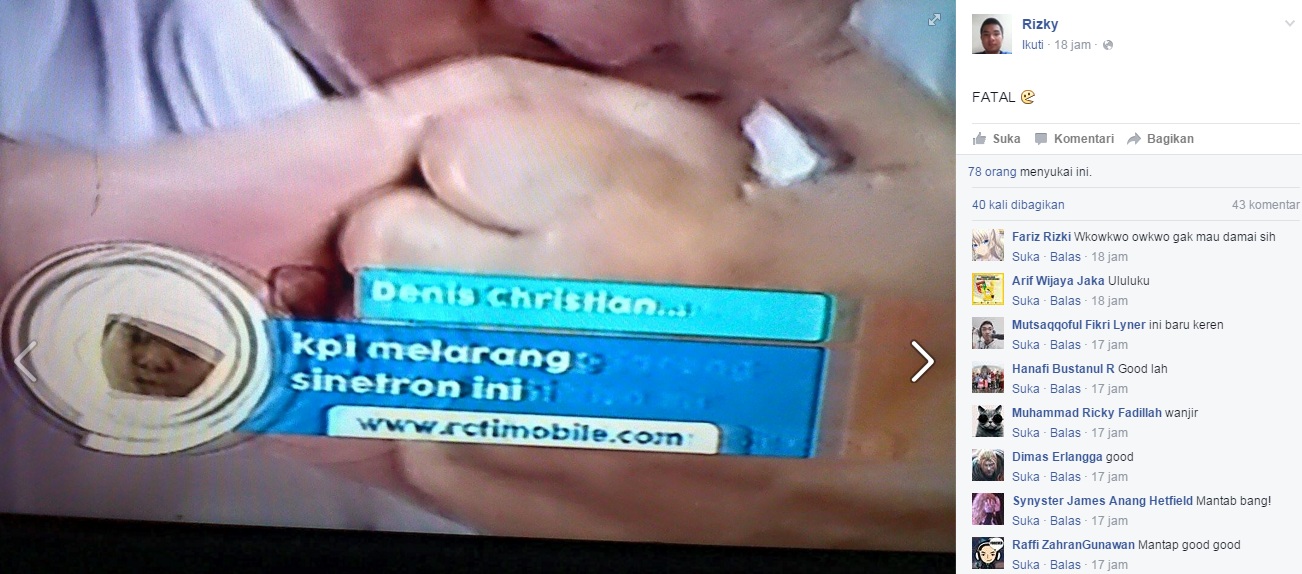 Kesalahan fatal ini bikin RCTI jadi bahan lelucon netizen, duh malu! Kesalahan fatal ini bikin RCTI jadi bahan lelucon netizen, duh malu!