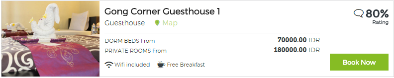 20 Penginapan di Kuta ini bertarif mulai Rp 60 ribu per malam, wow!