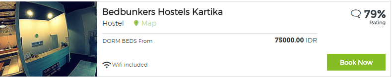 20 Penginapan di Kuta ini bertarif mulai Rp 60 ribu per malam, wow!