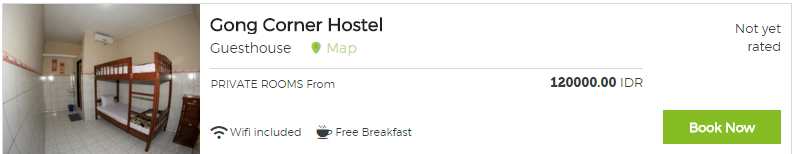 20 Penginapan di Kuta ini bertarif mulai Rp 60 ribu per malam, wow!