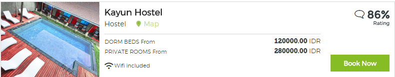 20 Penginapan di Kuta ini bertarif mulai Rp 60 ribu per malam, wow!