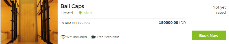 20 Penginapan di Kuta ini bertarif mulai Rp 60 ribu per malam, wow!