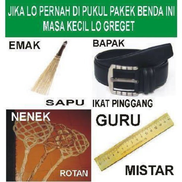 Kalau kamu tertawa lihat 40 meme ini, masa kecilmu bahagia