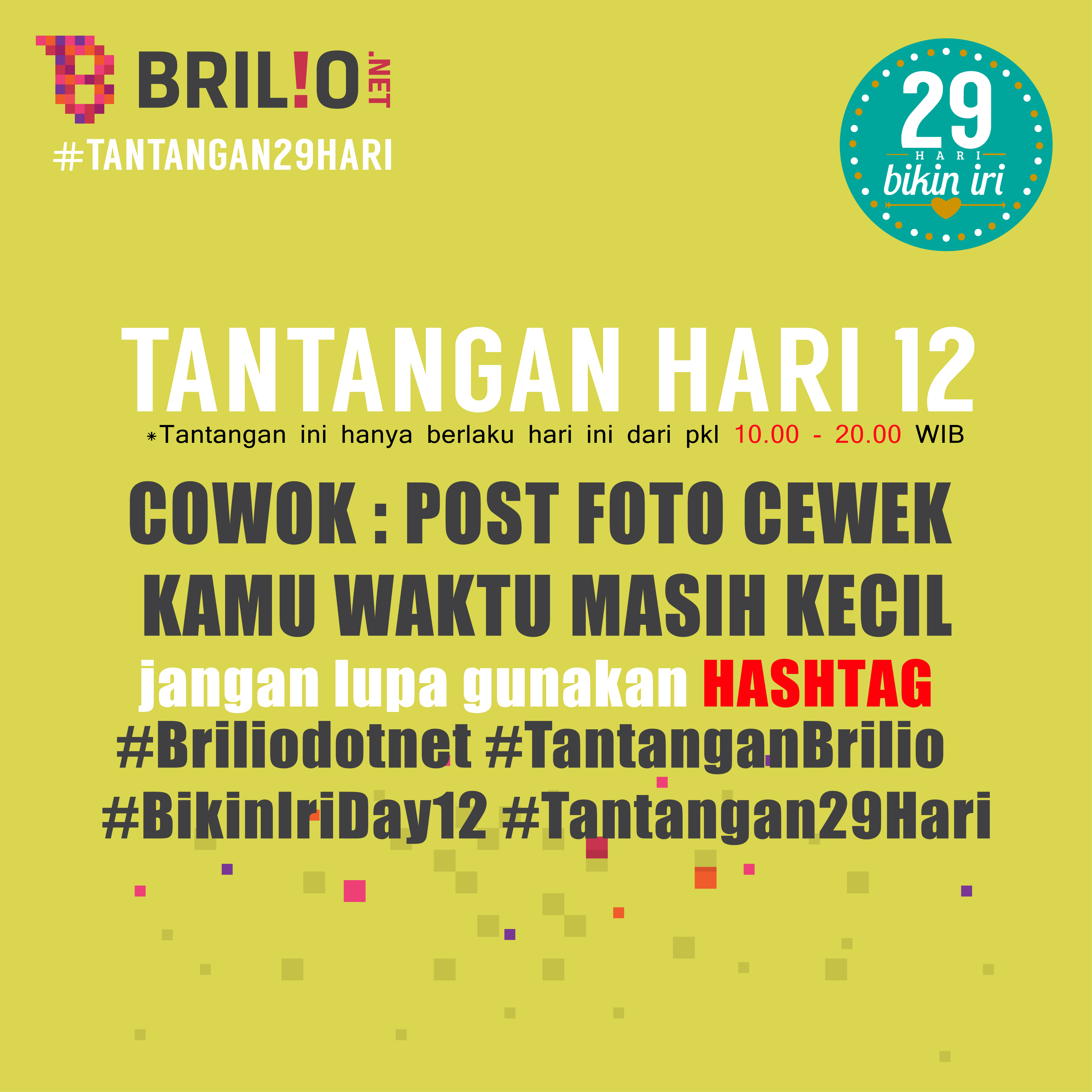 Day 12 #Tantangan29Hari, semarakkan valentine & raih hadiahnya! Day 12 #Tantangan29Hari, semarakkan valentine & raih hadiahnya!