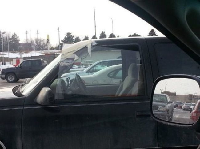 34 Foto reparasi mobil 'low budget' ini bikin ketawa ngakak, gokil!