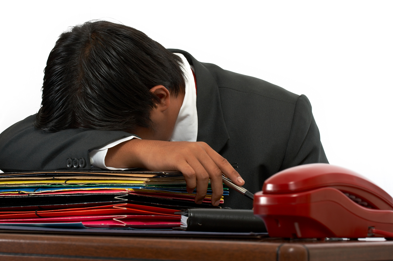 15 Tampang lucu karyawan yang ketiduran di kantor, duh kasihan!