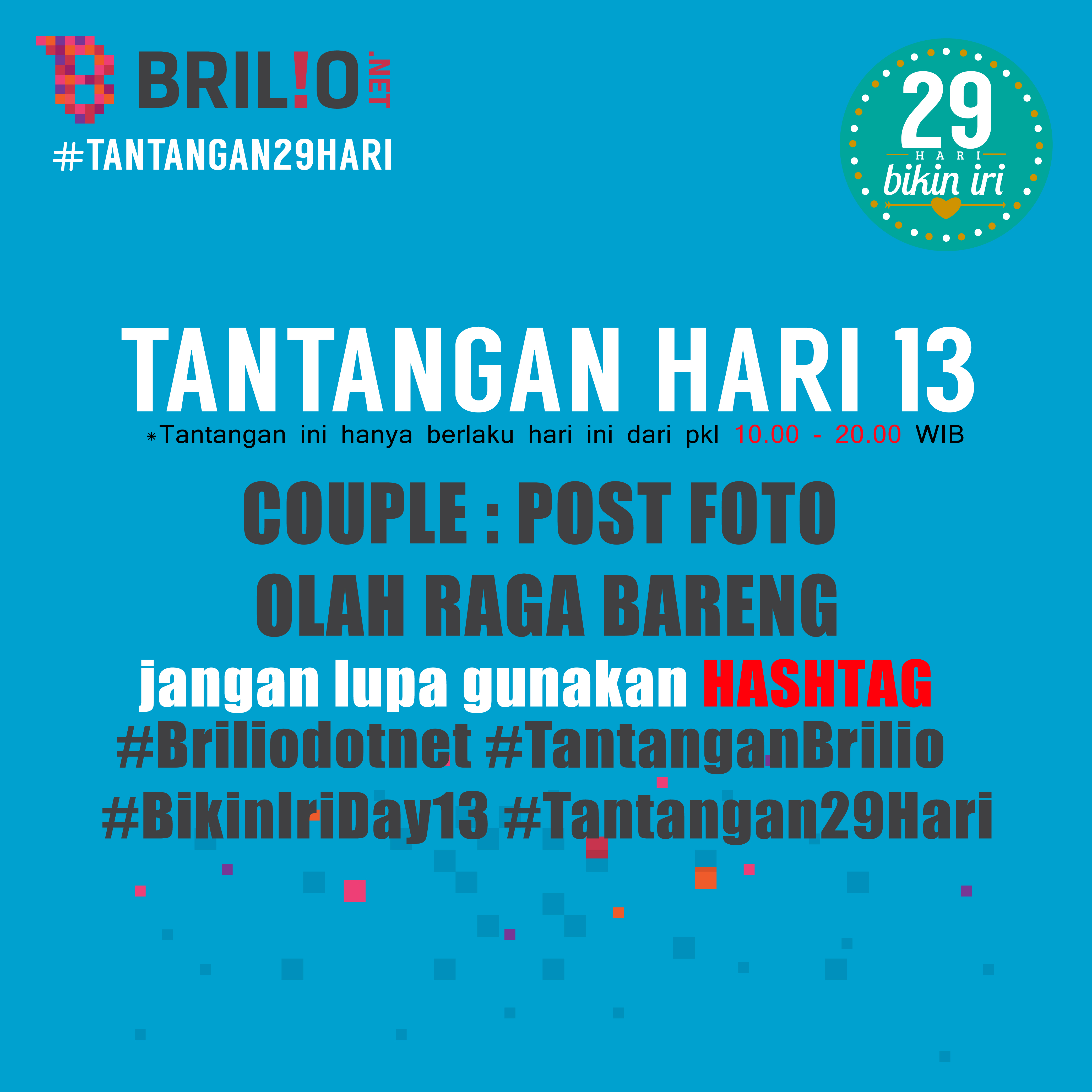 Day 13 #Tantangan29Hari, semarakkan Valentine & raih hadiahnya!